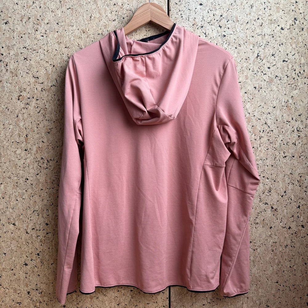 The North Face Belay waffle grid sun hoodie - rose dawn (pink) - Picture 7 of 8